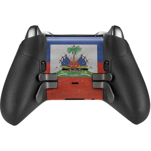 Haiti Flag Distressed Xbox Elite Wireless Controller Series 2 Skin